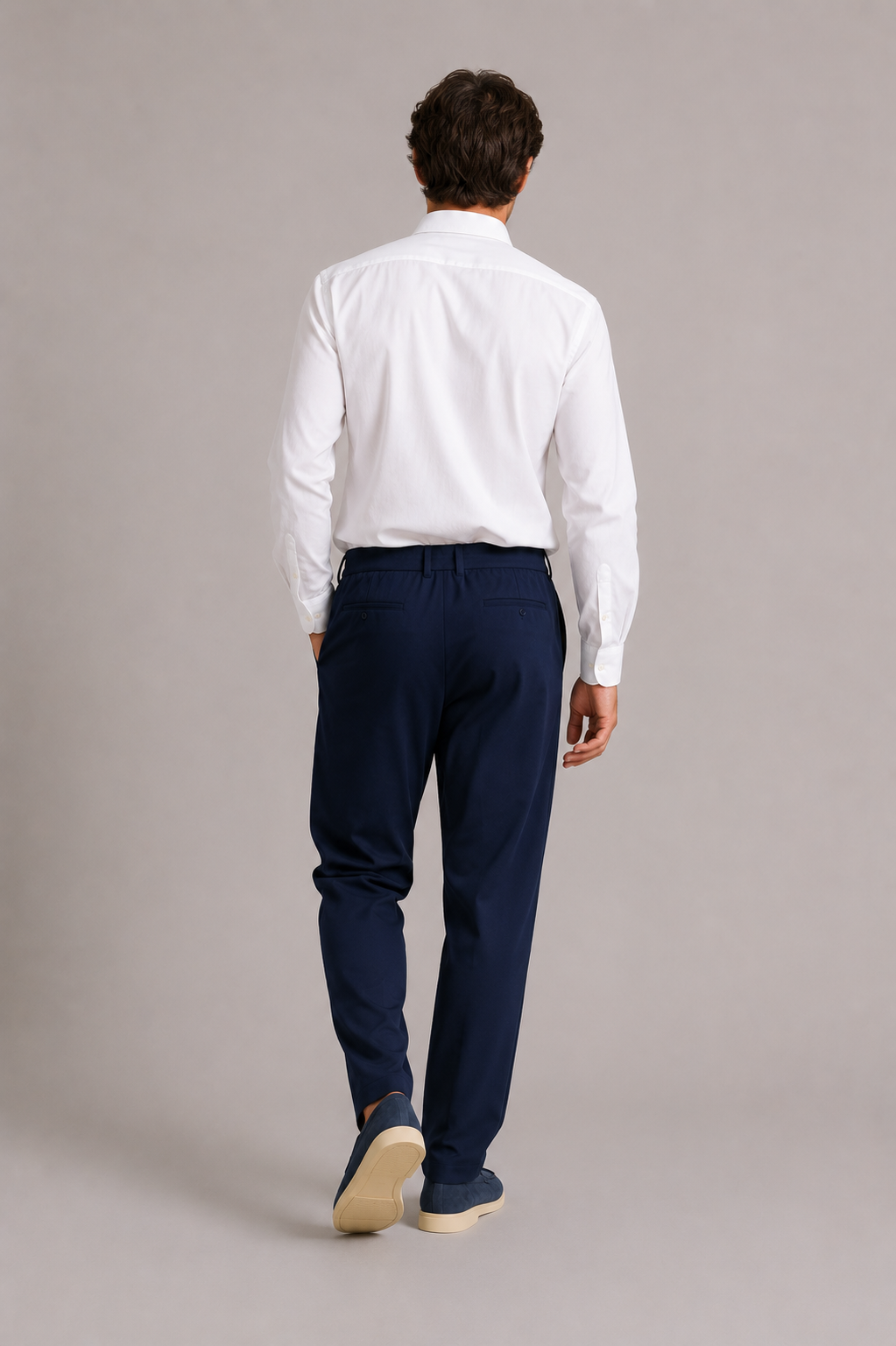 MILANO LUCA TROUSER - NAVY