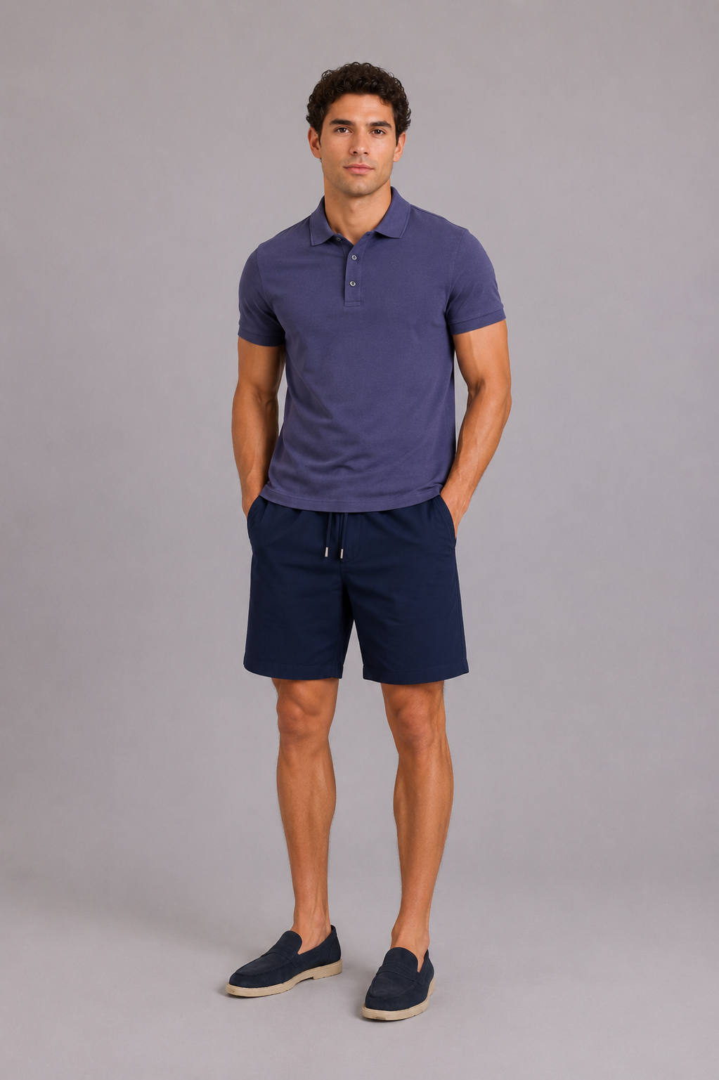 MILANO RIVIERA SHORT - NAVY