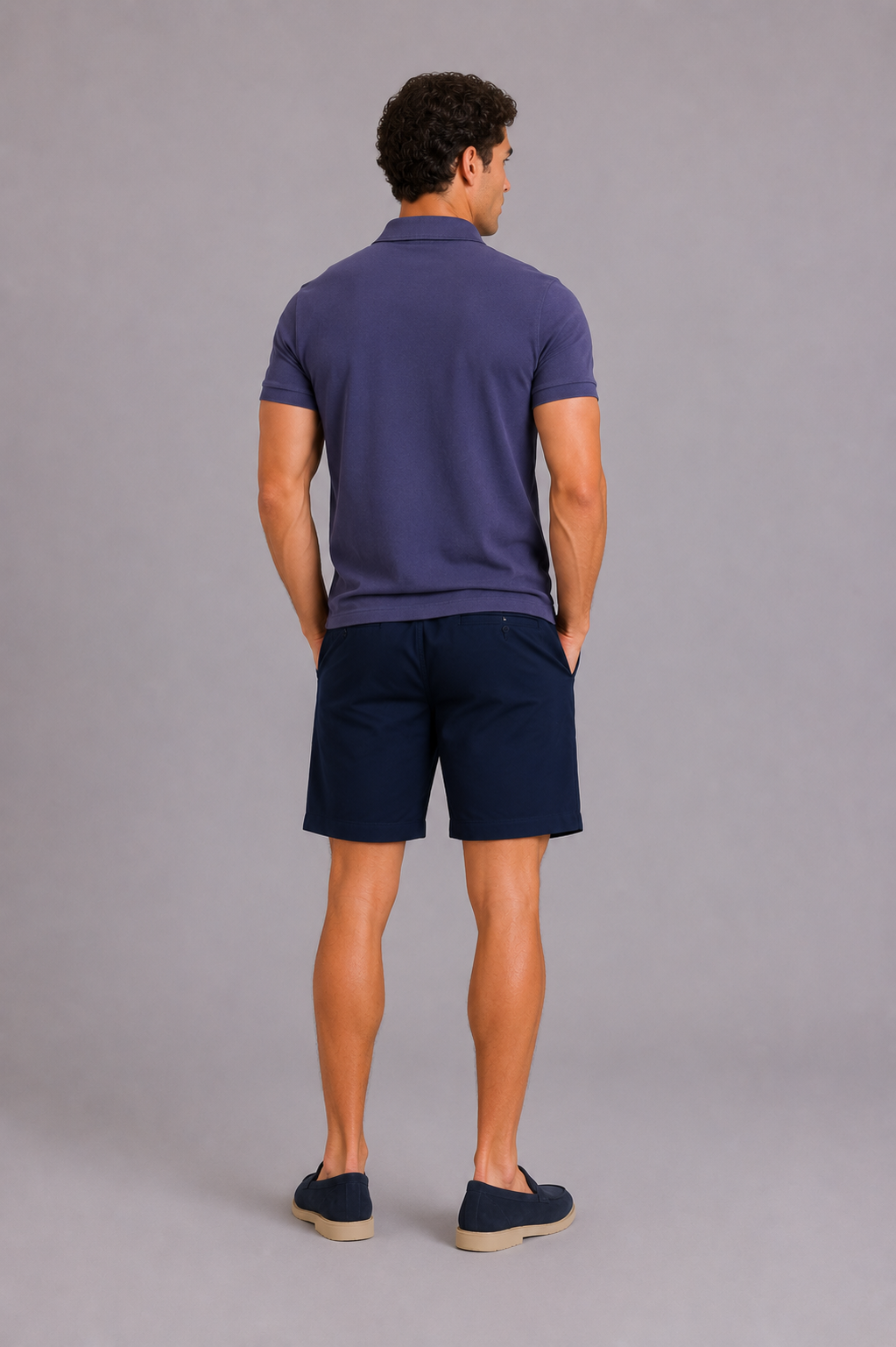 MILANO RIVIERA SHORT - NAVY