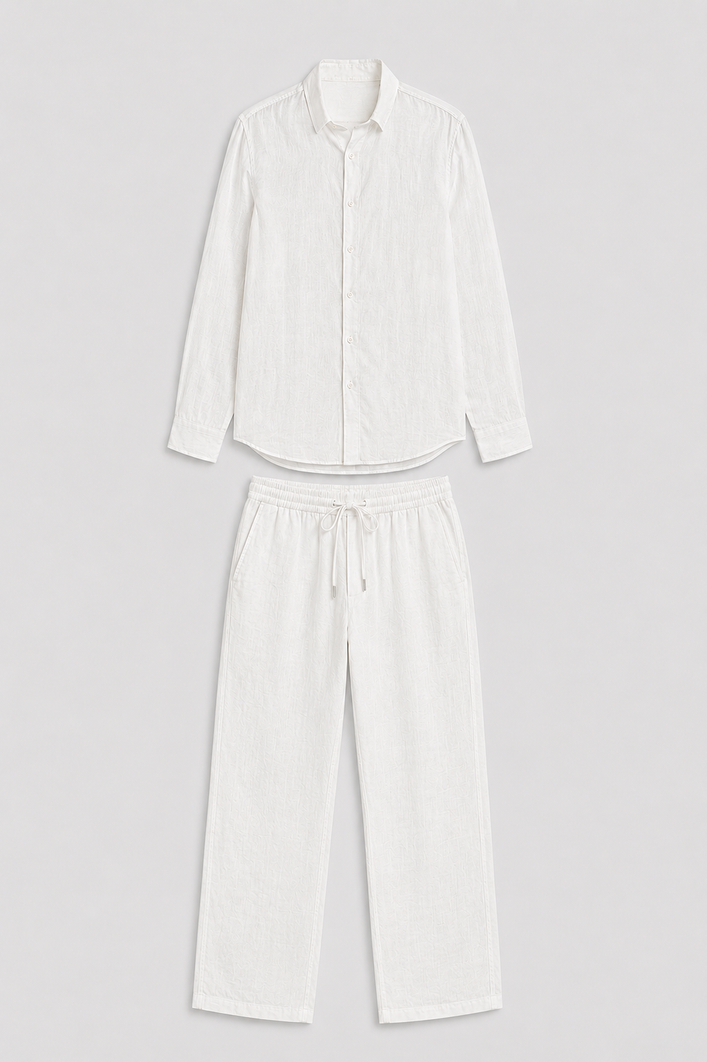 MILANO LINEN SET - WHITE