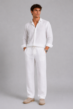MILANO LINEN SET - WHITE