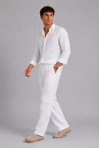 MILANO LINEN SET - WHITE