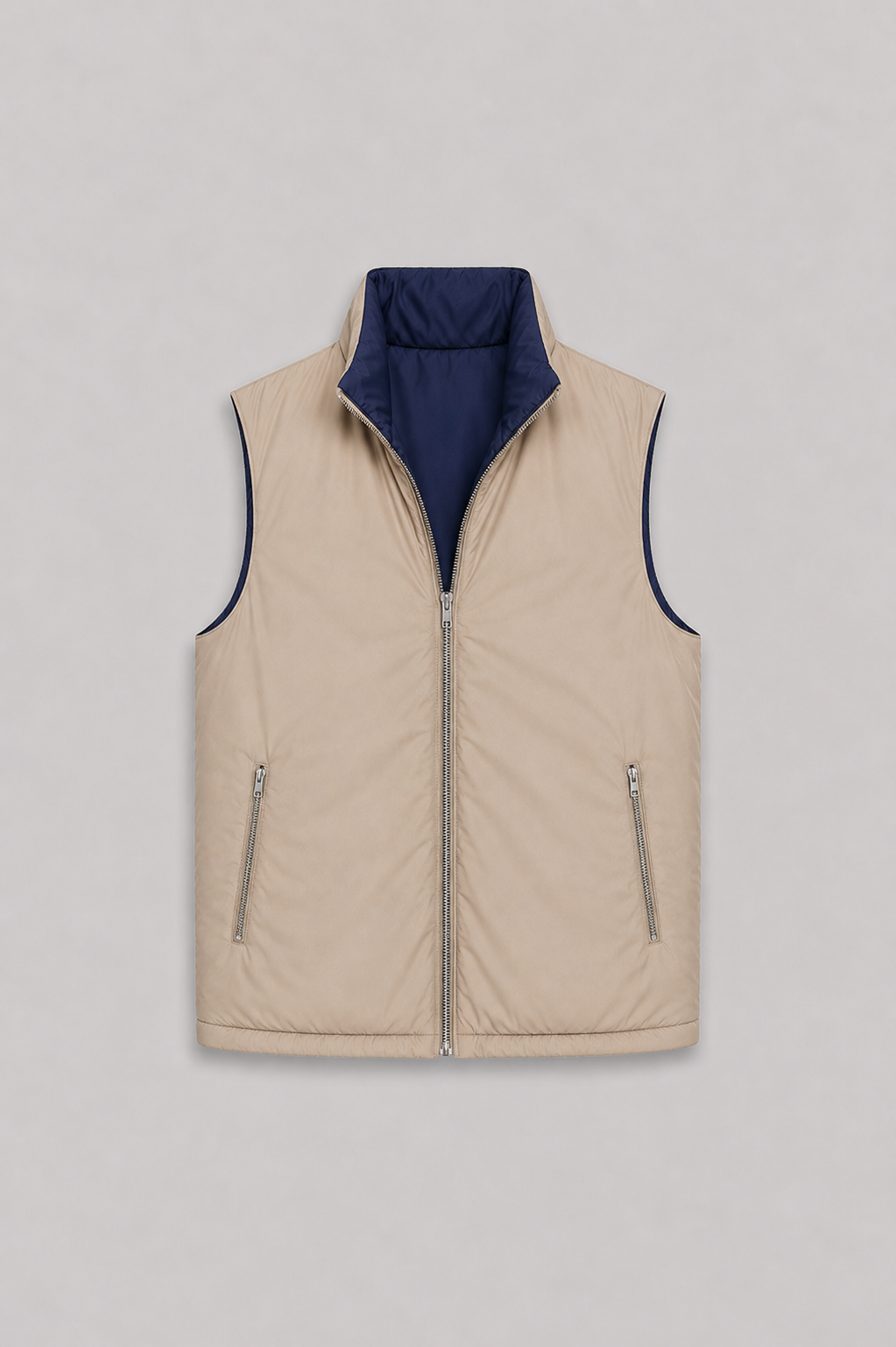 MILANO REVERSIBLE PRIME GILET - NAVY