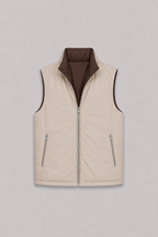 MILANO WENDBARES PRIME-GILET – BRAUN