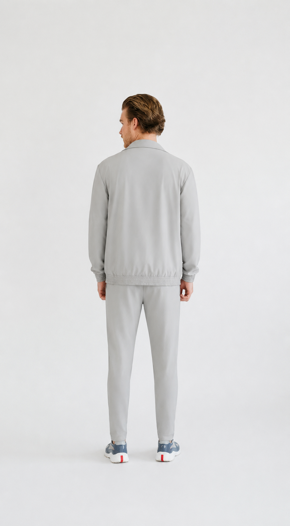 IMPERIAL MILANO ZIP SET - LIGHT GRAY