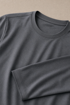 MM Longsleeve Antracite 2 macro