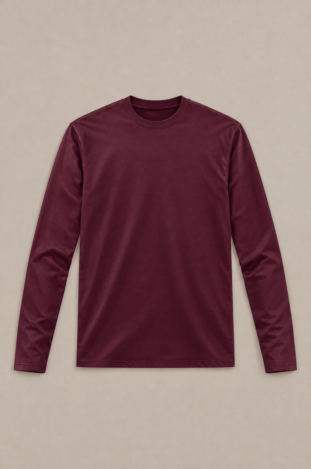 MM Longsleeve Bordeaux 1 flatlay