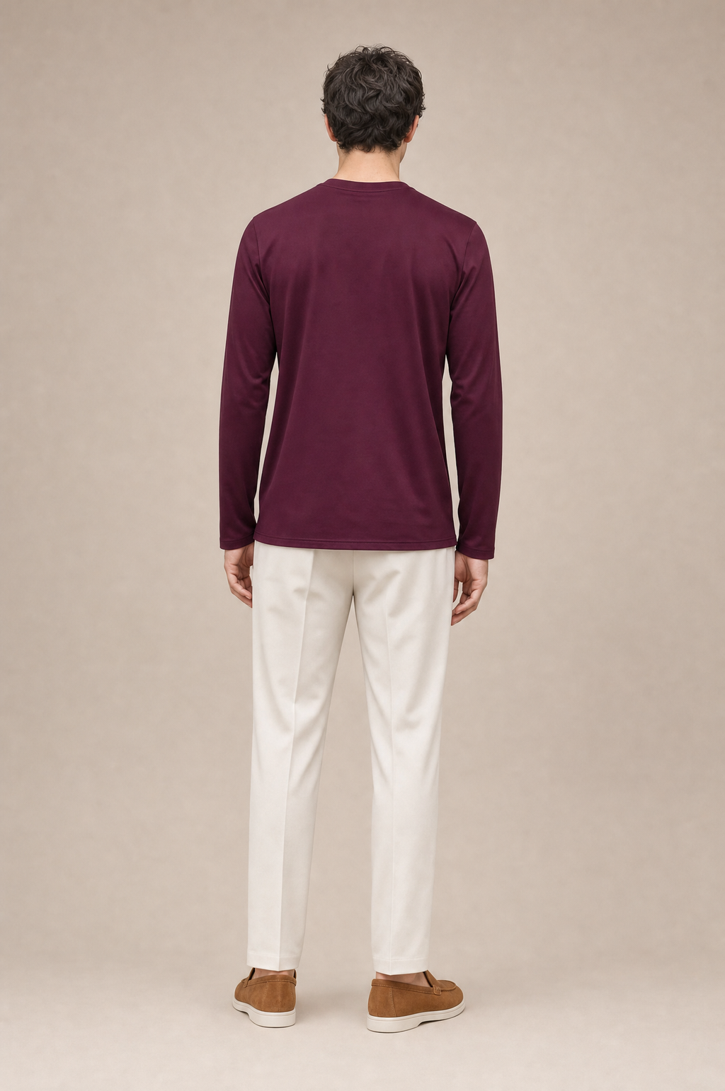 MM Longsleeve Bordeaux 4 back