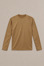 MM Longsleeve Cammello 1 flatlay