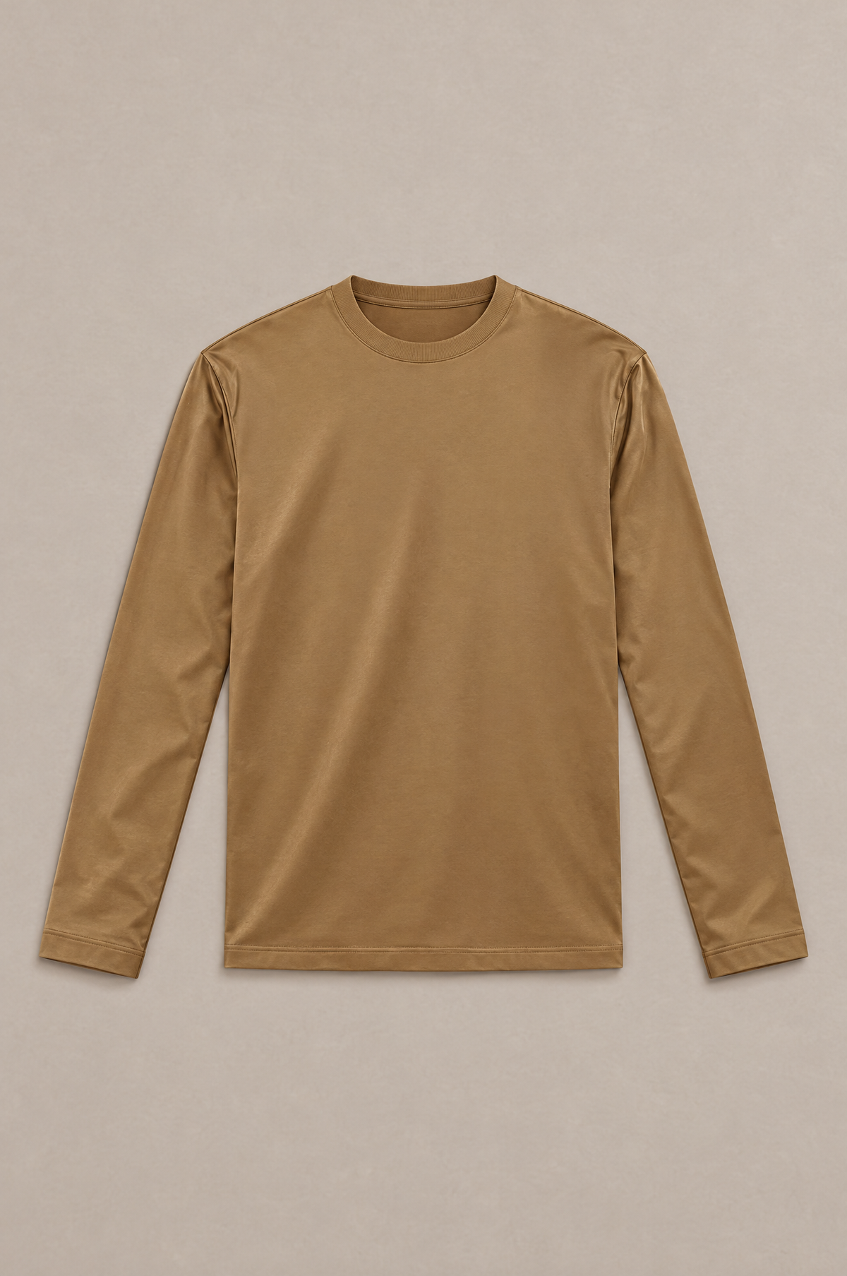 MM Longsleeve Cammello 1 flatlay
