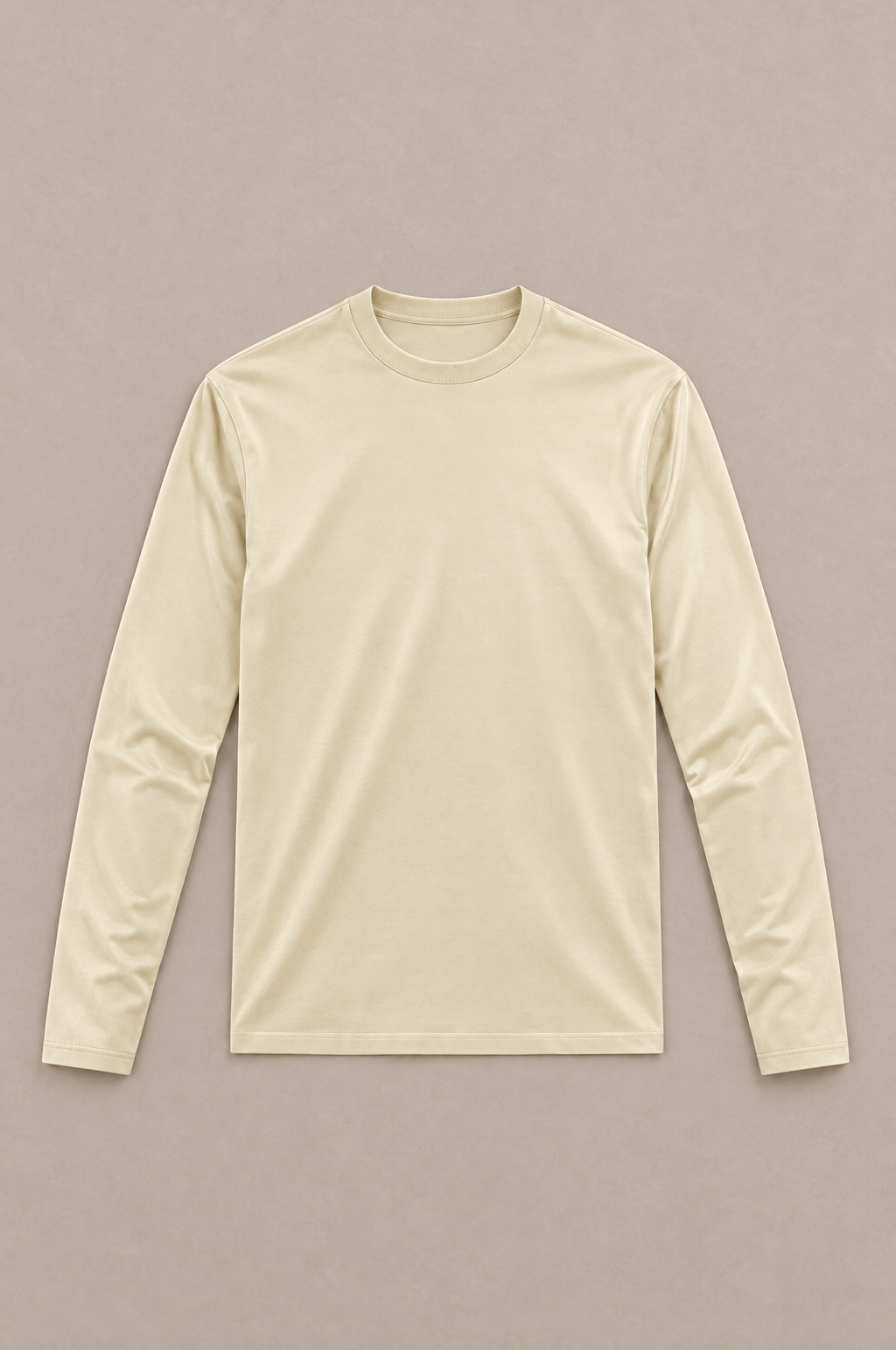 MM Longsleeve Crema 1 flatlay