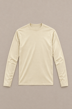MM Longsleeve Crema 1 flatlay