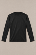 MM Longsleeve Nero 1 flatlay