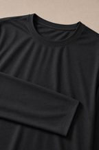 MM Longsleeve Nero 2 macro