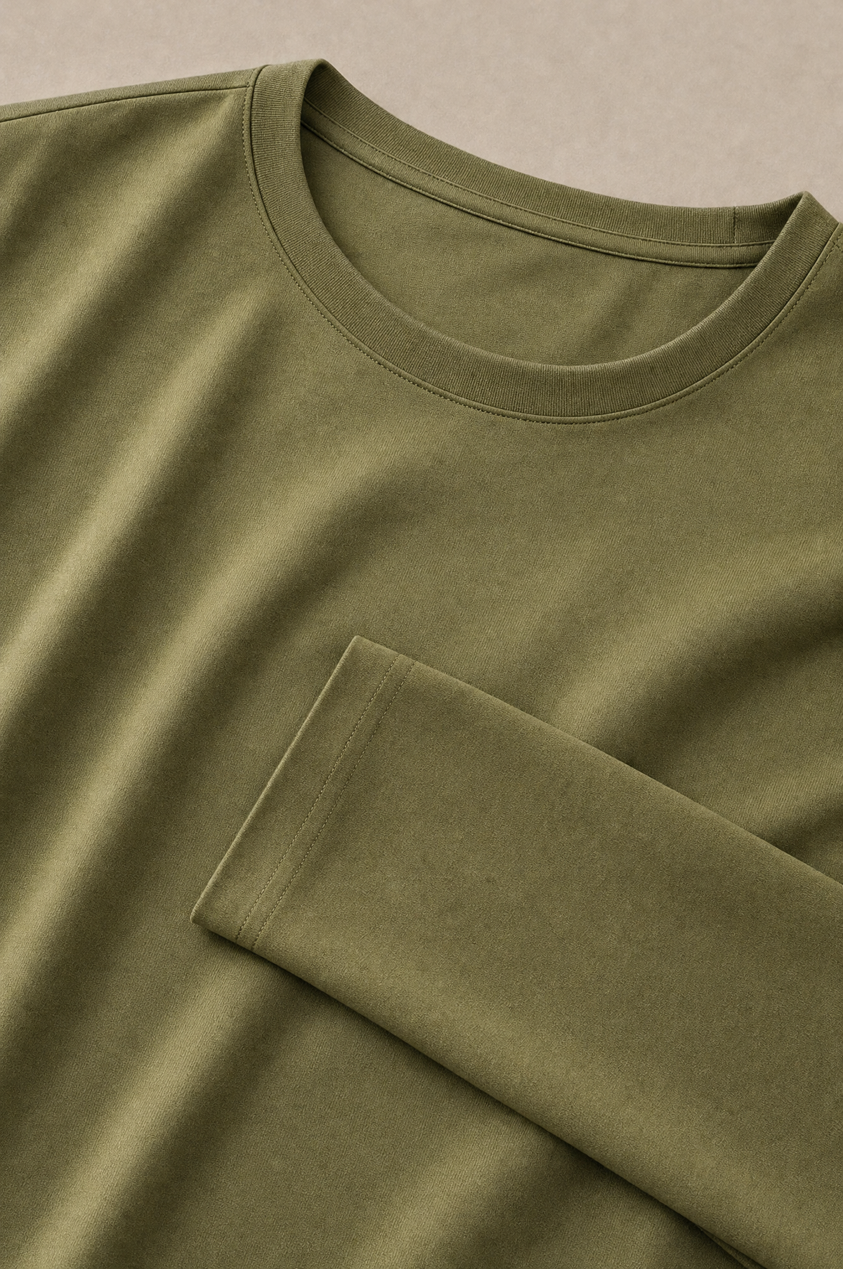 MM Longsleeve Oliva 2 macro
