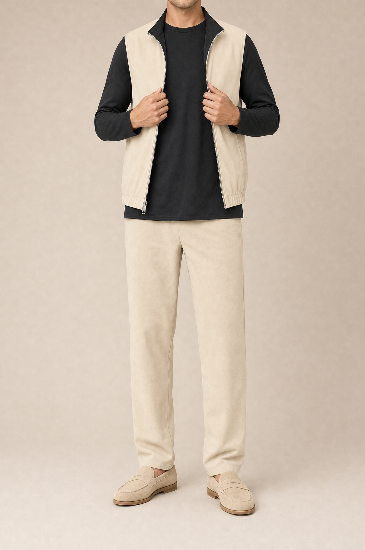 MILANO REVERSO AUTUMN SET – CREMA & NERO · LONG SLEEVE