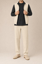 Milano Reverso Autumn Set Crema & Nero Long Sleeve front