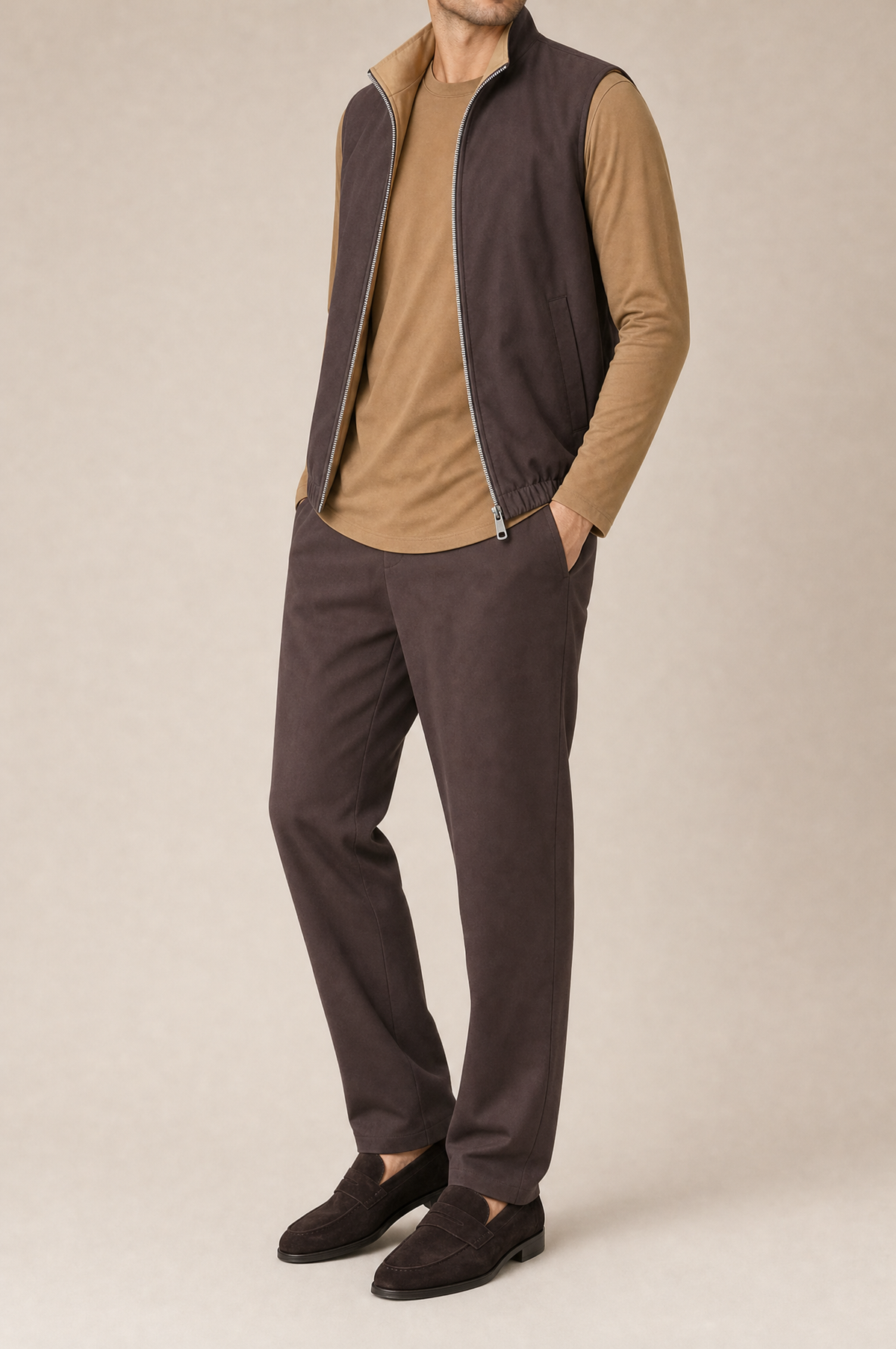 MILANO REVERSO AUTUMN SET – MARRONE & CAMMELLO · LONG SLEEVE