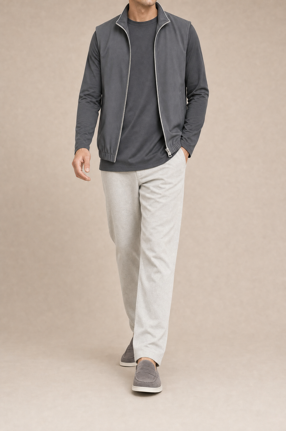 MILANO REVERSO AUTUMN SET – PIETRA & ANTRACITE · LONG SLEEVE