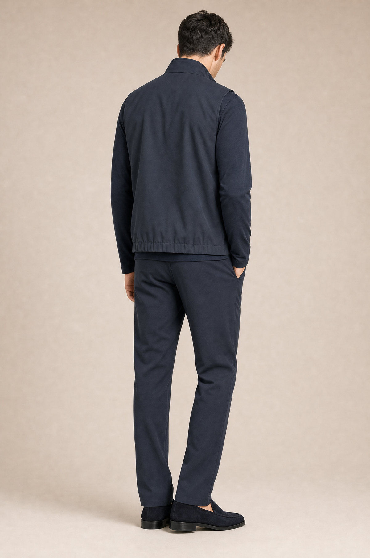 Milano Reverso Autumn Set Total Blu Long Sleeve back