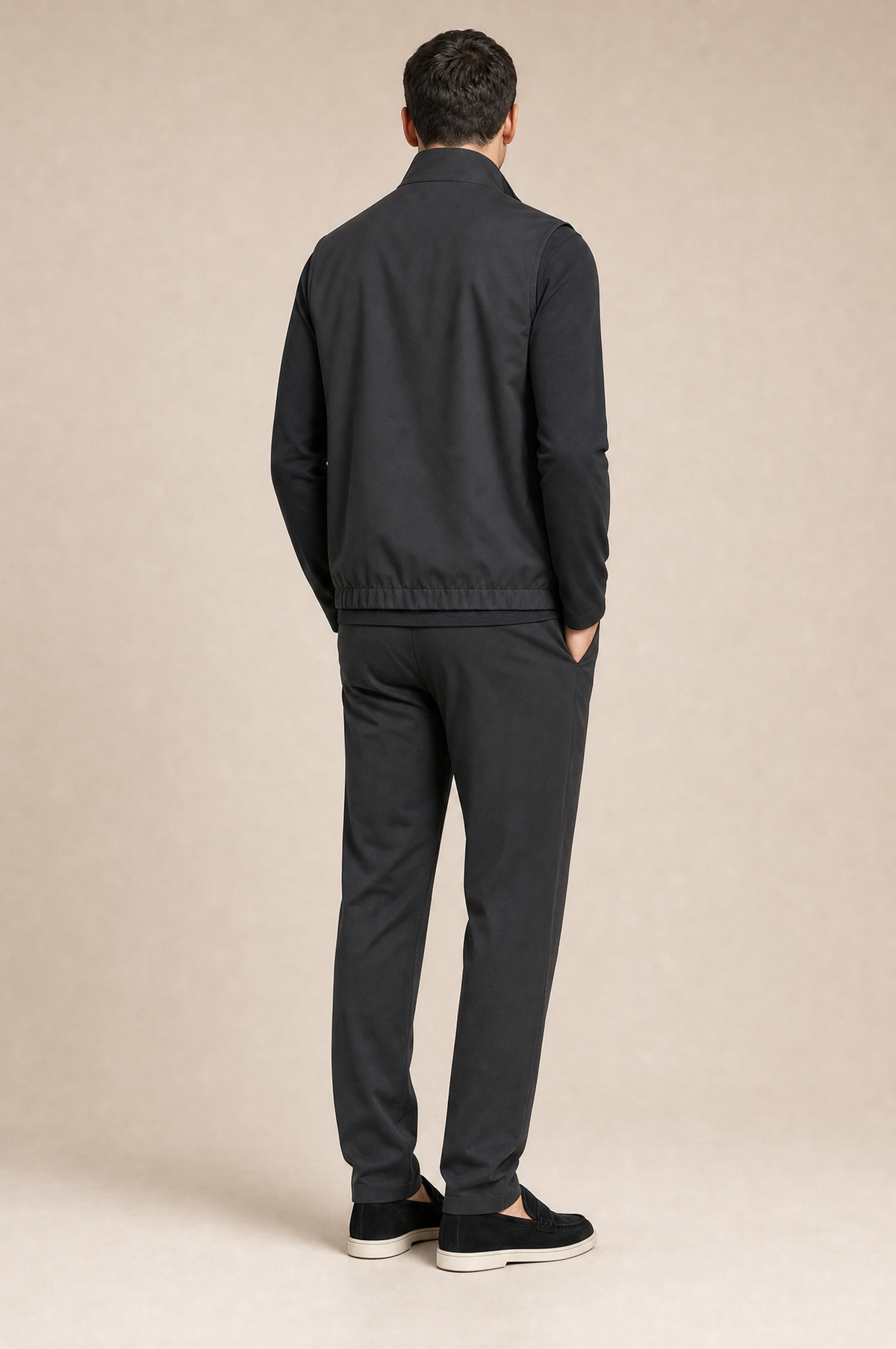 Milano Reverso Autumn Set Total Nero Long Sleeve back