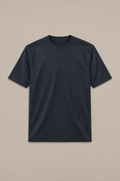 Puro Supima Mercer Tee Blu - flat-lay