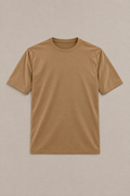 Puro Supima Mercer Tee Cammello - flat-lay