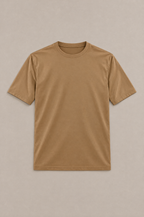 Puro Supima Mercer Tee Cammello - flat-lay