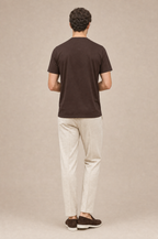 Puro Supima Mercer Tee Marrone - back