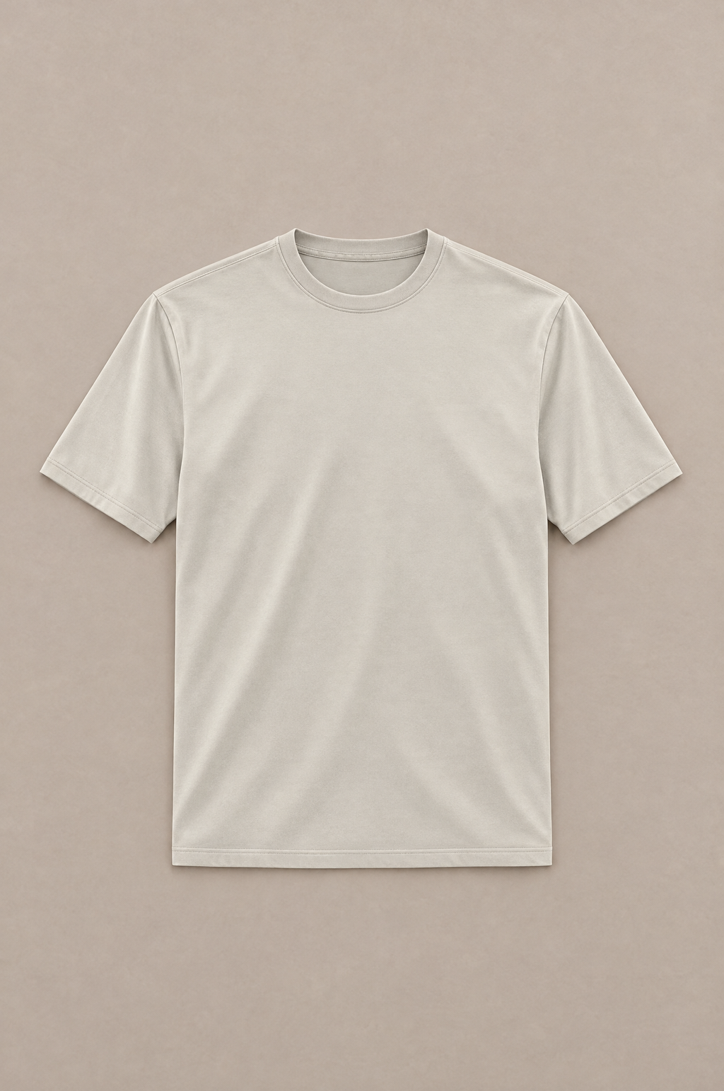 Puro Supima Mercer Tee Pietra - flat-lay