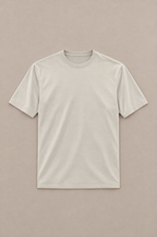 Puro Supima Mercer Tee Pietra - flat-lay