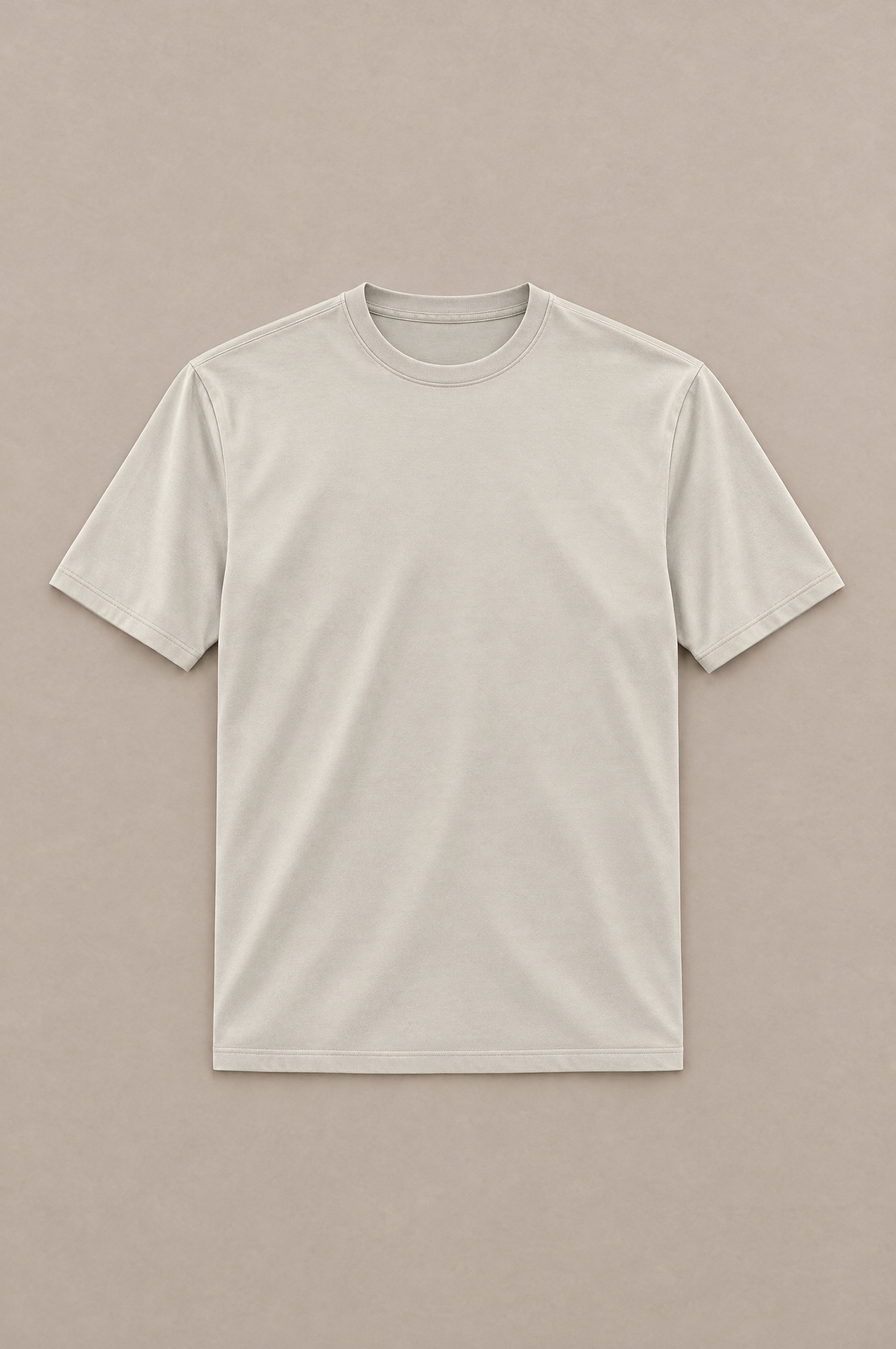 Puro Supima Mercer Tee Pietra - flat-lay