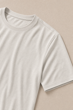Puro Supima Mercer Tee Pietra - detail