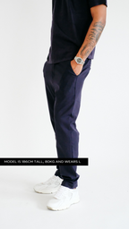 MILANO SIGNATURE TROUSERS - NAVY