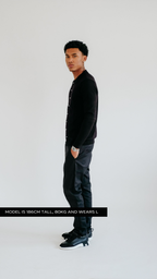 MILANO STRICK-POLO - SCHWARZ