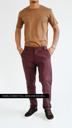 MILANO ATELIER TAILORED TROUSER - BROWN