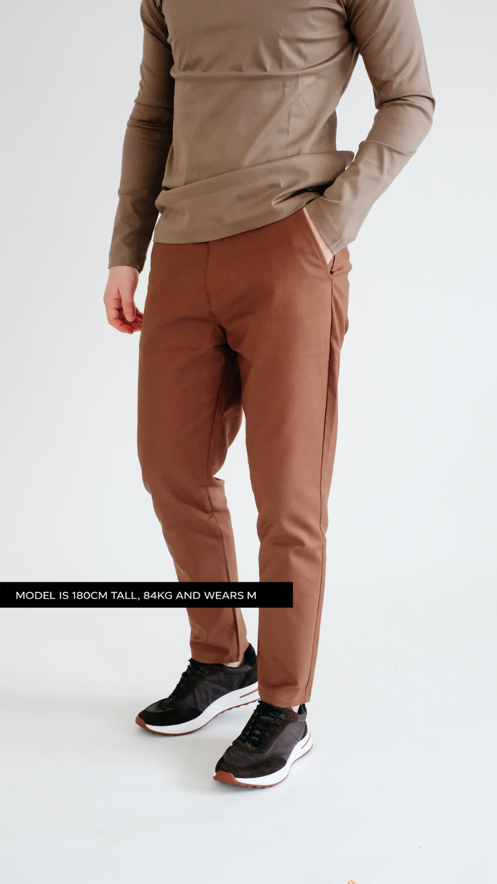 MILANO ATELIER TAILORED TROUSER - CAMEL