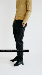 MILANO ATELIER TAILORED TROUSER - BLACK