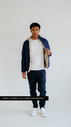 MILANO SIGNATURE WENDEJACKE – MARINEBLAU