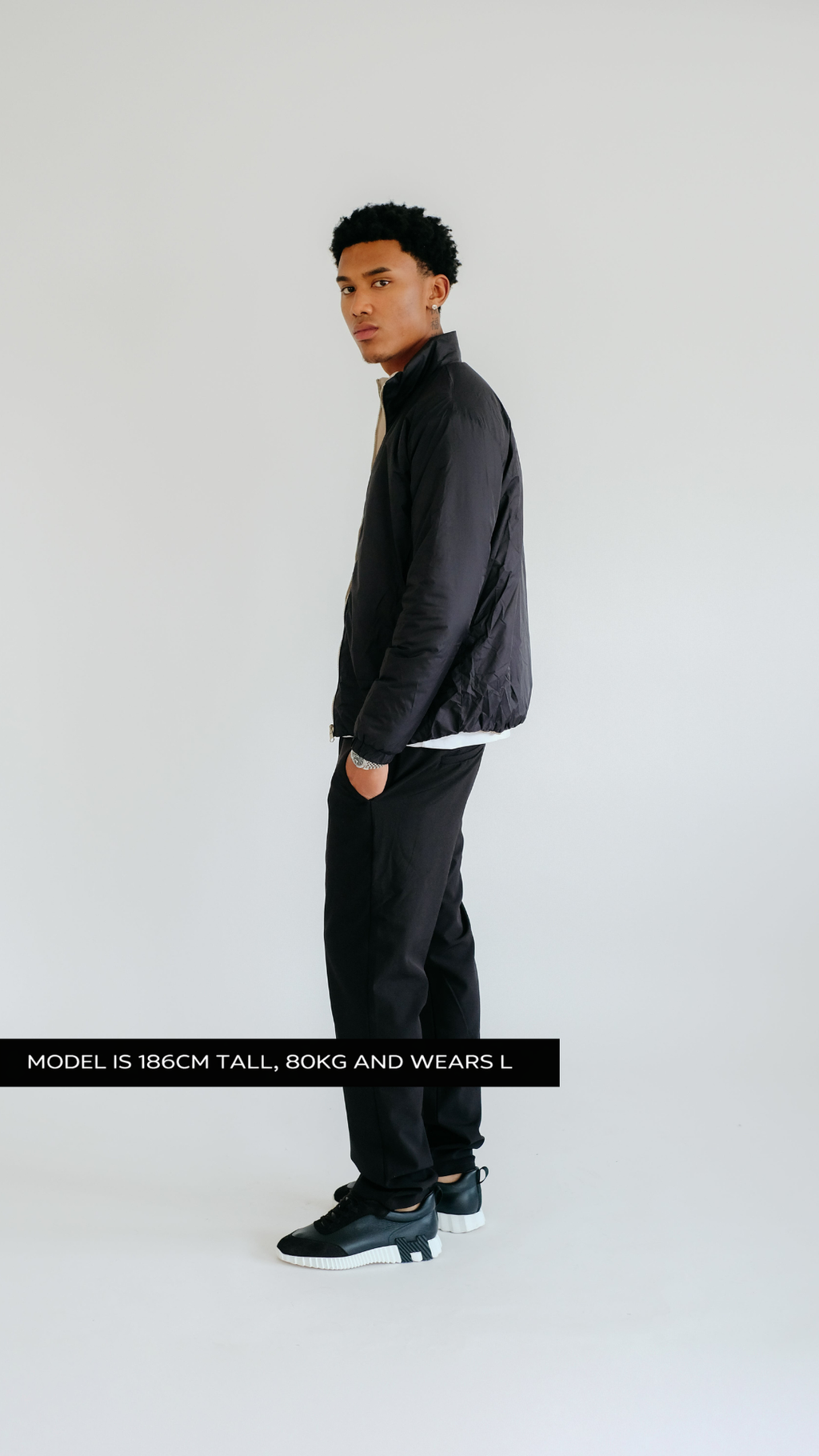 MILANO SIGNATURE WENDEJACKE – SCHWARZ