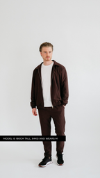 IMPERIAL MILANO ZIP-SET – BRAUN