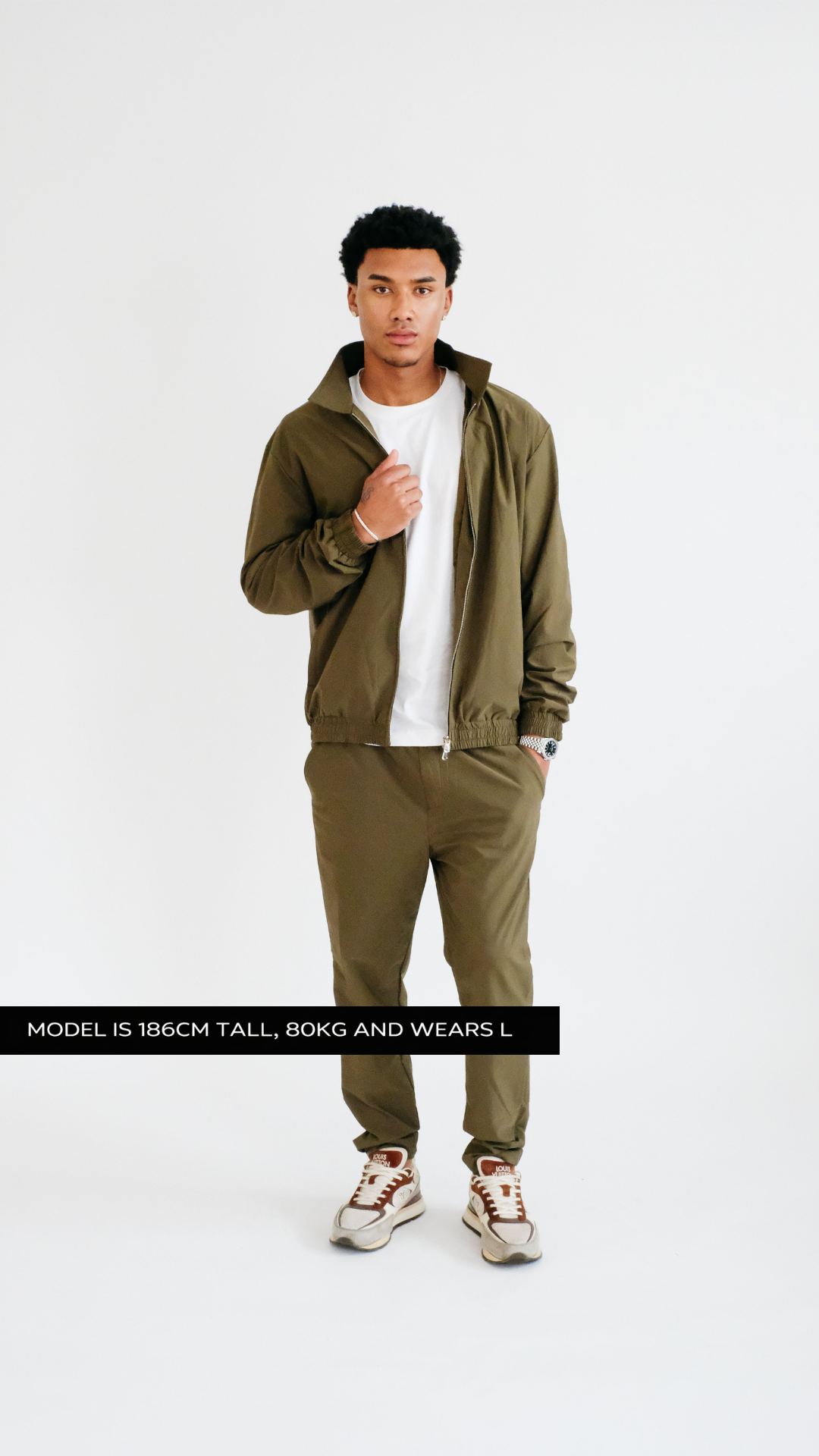 IMPERIAL MILANO ZIP SET - GREEN