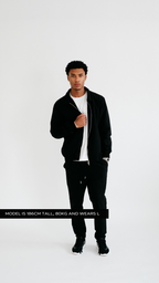 IMPERIAL MILANO ZIP SET - BLACK