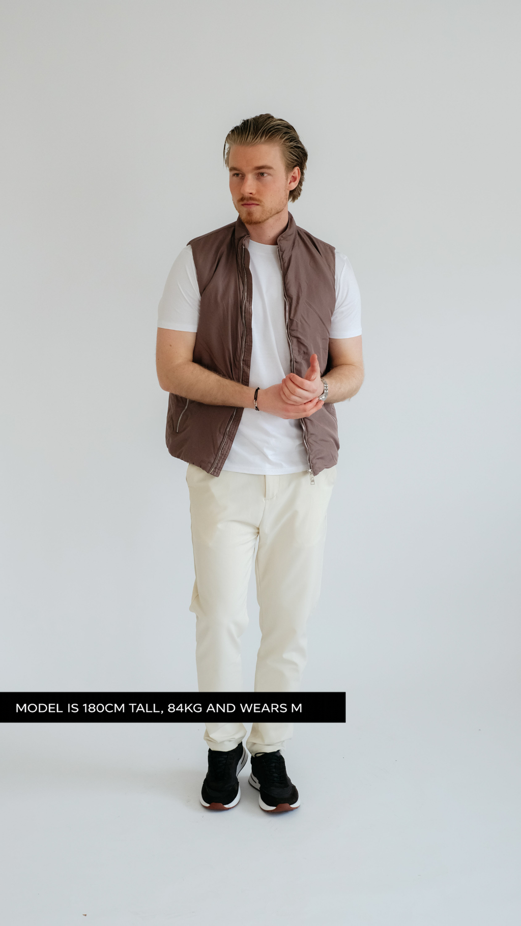 MILANO VEST - TAUPE