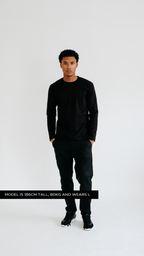 MILANO SIGNATURE LONG SLEEVE - BLACK