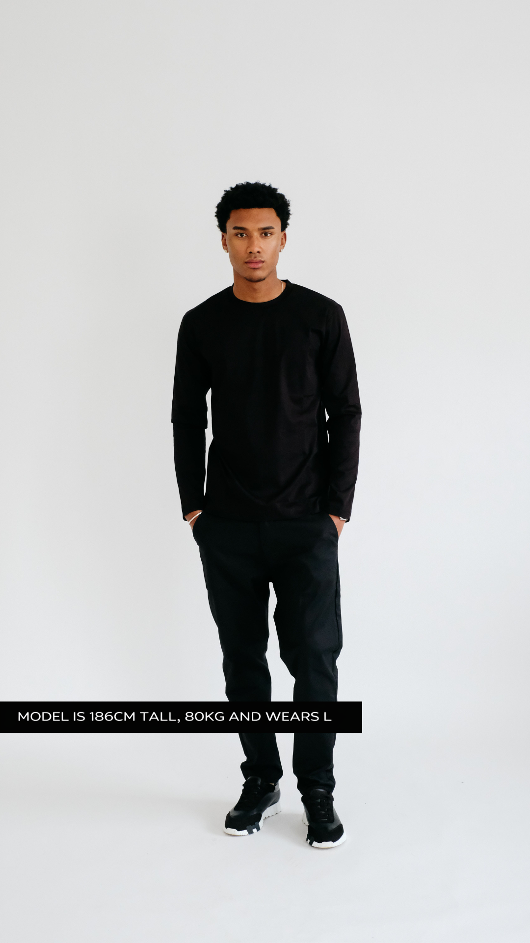 MILANO SIGNATURE LONG SLEEVE - BLACK