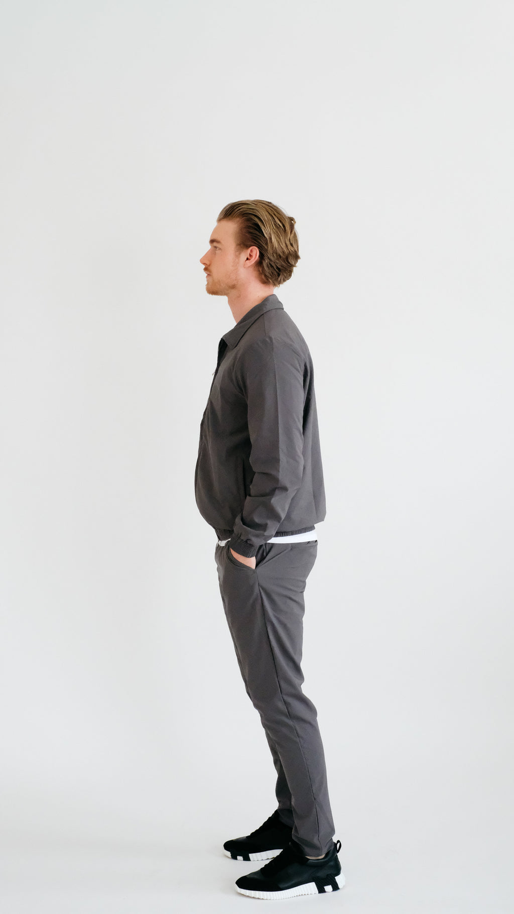 IMPERIAL MILANO ZIP SET - GRAY