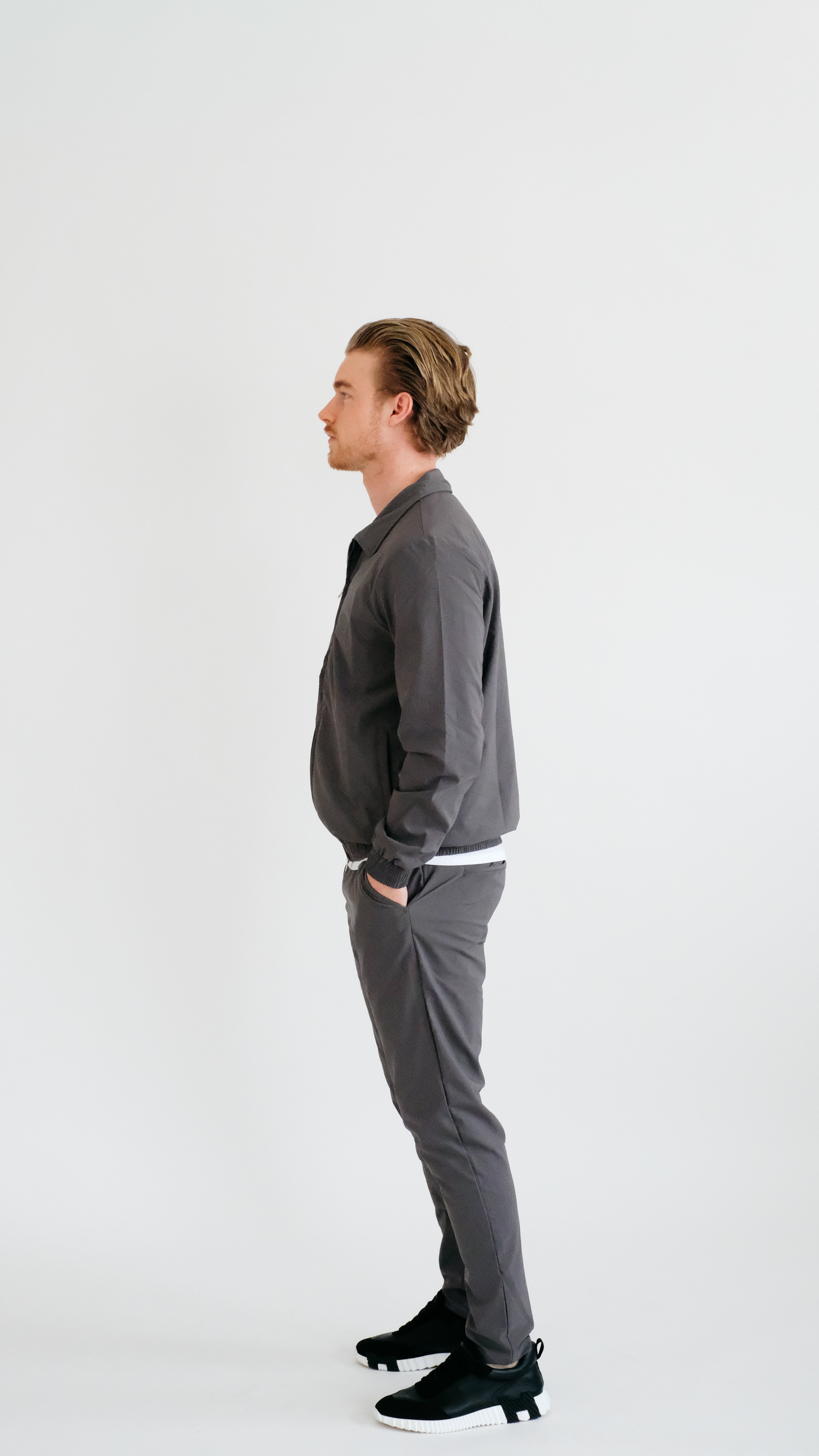 IMPERIAL MILANO ZIP SET - GRAY