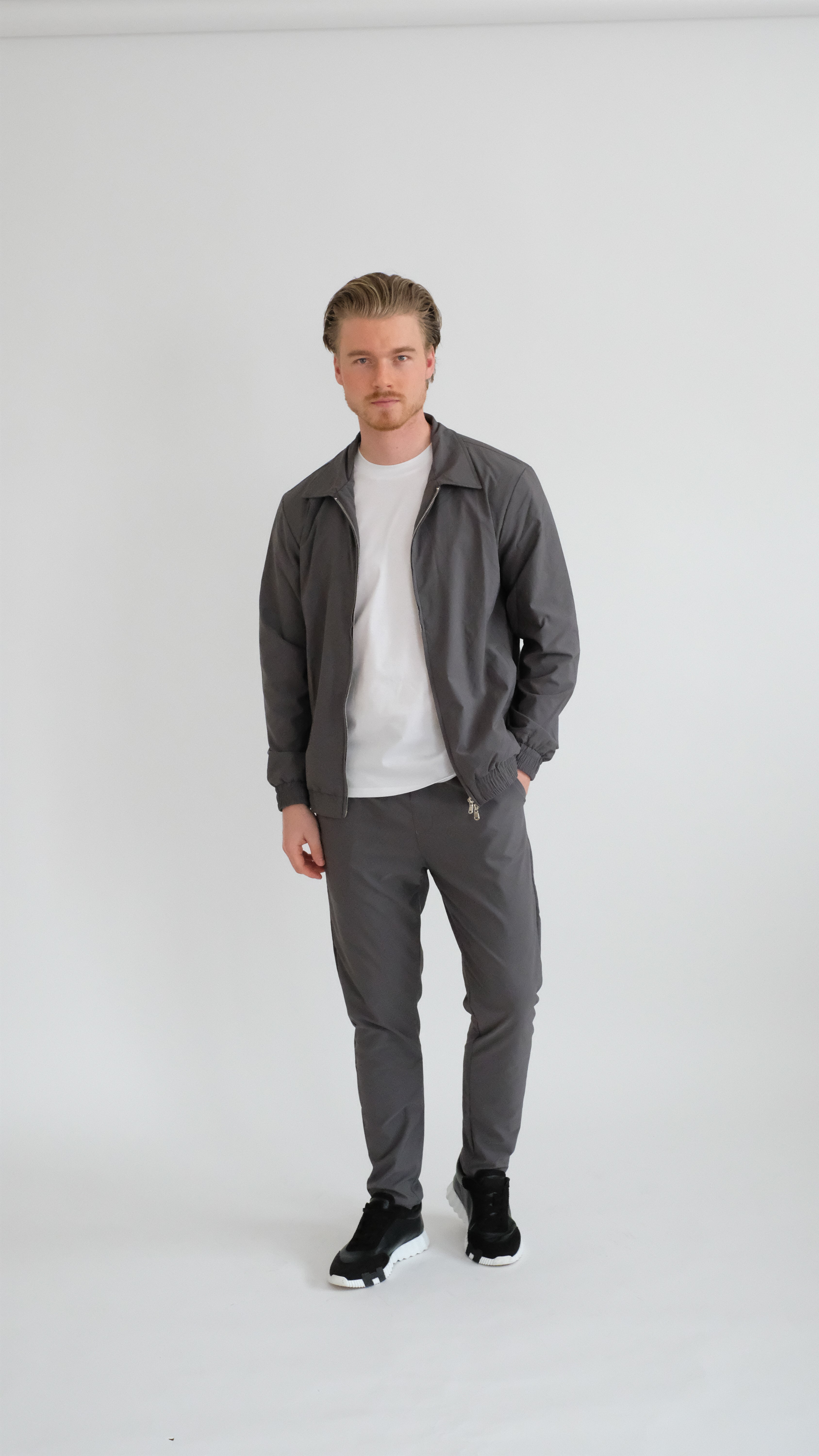 IMPERIAL MILANO ZIP SET - GRAY