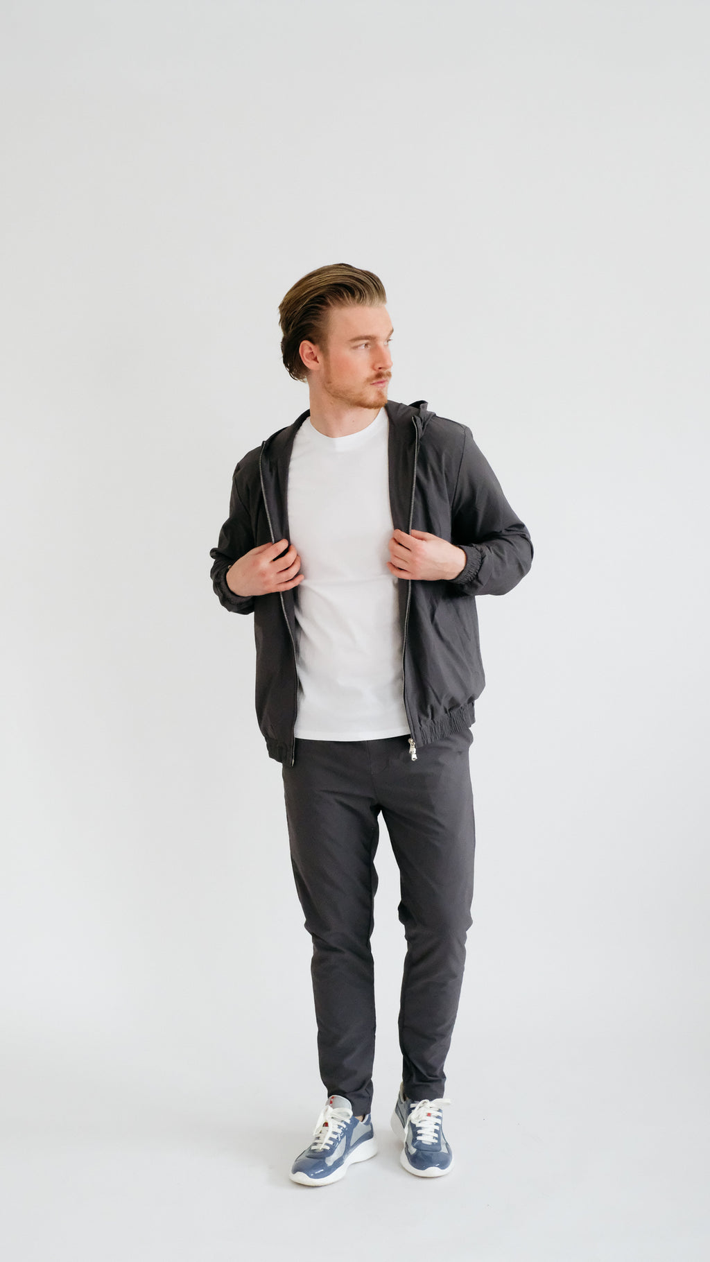 EXKLUSIVES MILANO-LOUNGE-SET – GRAU